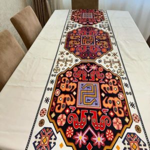 Ornamentli Oğuz Naxışlı Süfrə